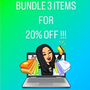 ✨✨ BUY 3 ITEMS FOR 20% OFF ✨✨
